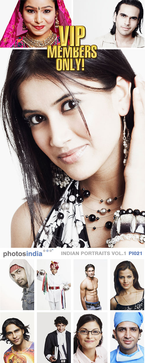 PhotosIndia PIVCD021 Indian Portraits Vol.1