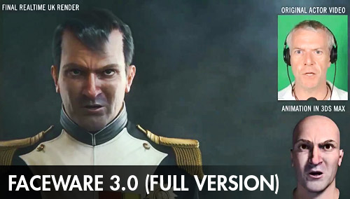 Faceware 3.0 (Full version with plugins for 3ds Max)