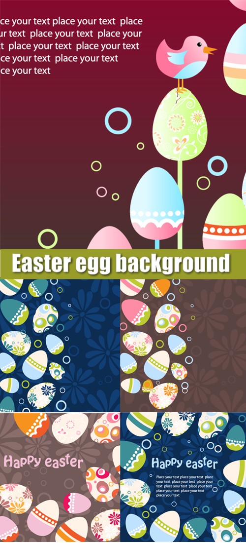 Easter egg background