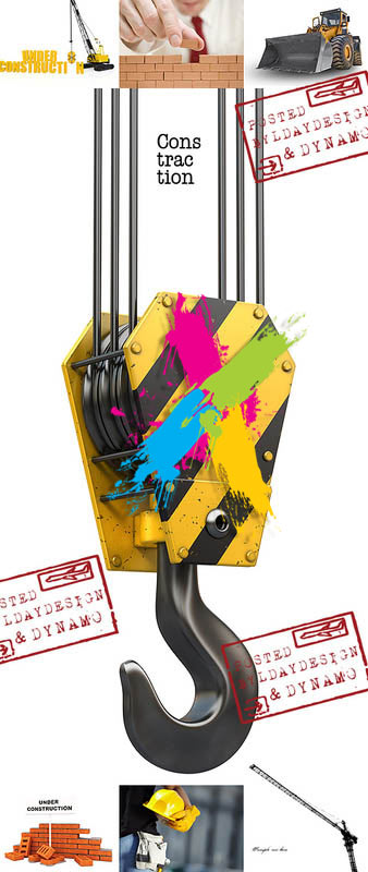 Stock Photo - Construction concept, part 2