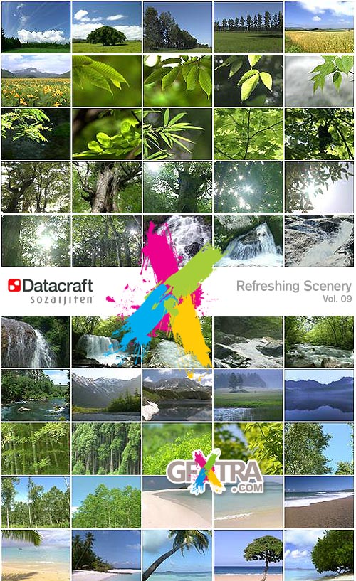 Sozaijiten Motion - Vol.9 Refreshing Scenery NTSC