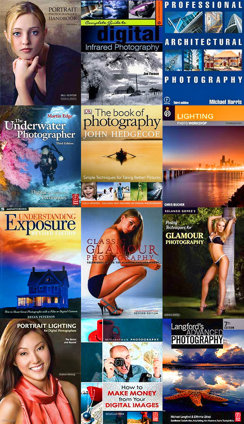 Photography books for beginners and professionals