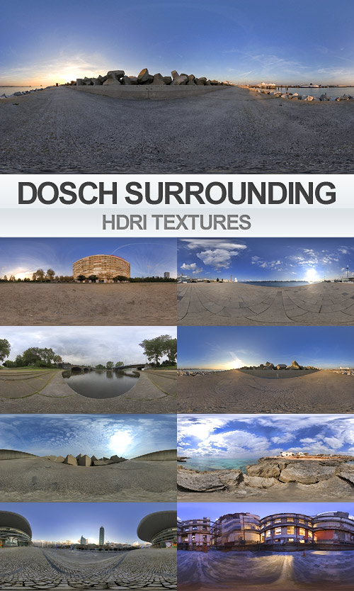 Dosch Design - Surroundings Panoramic HDRI Textures