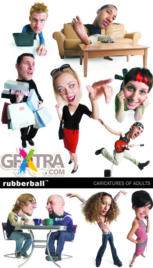 RubberBall - Caricatures Of Adults