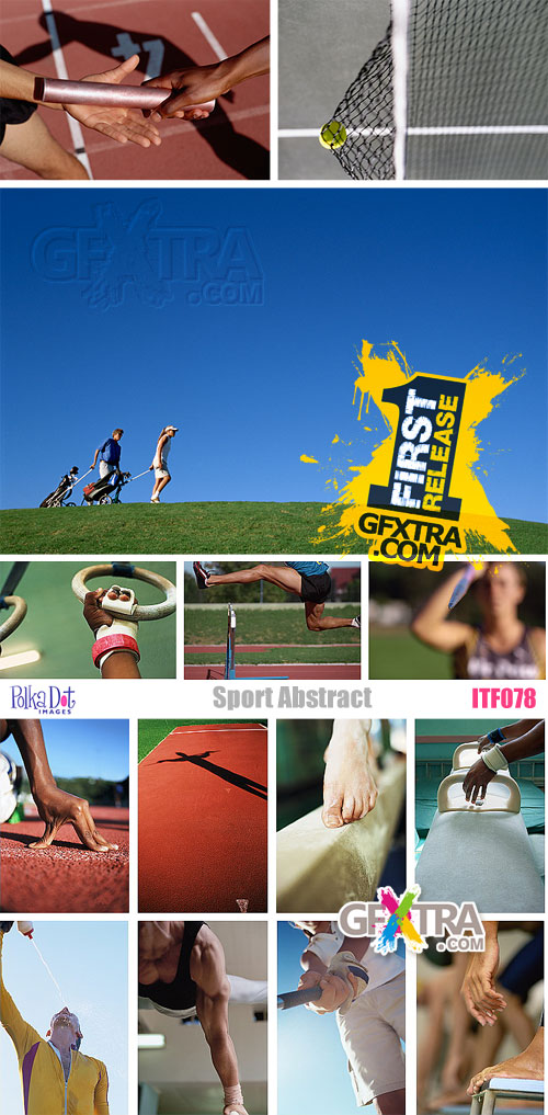 Polka Dot Images ITF078 Sport Abstract