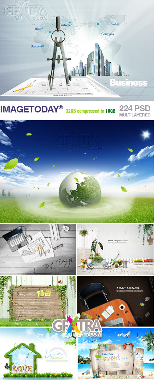 ImageToday - New Release I, 224 PSD Files!