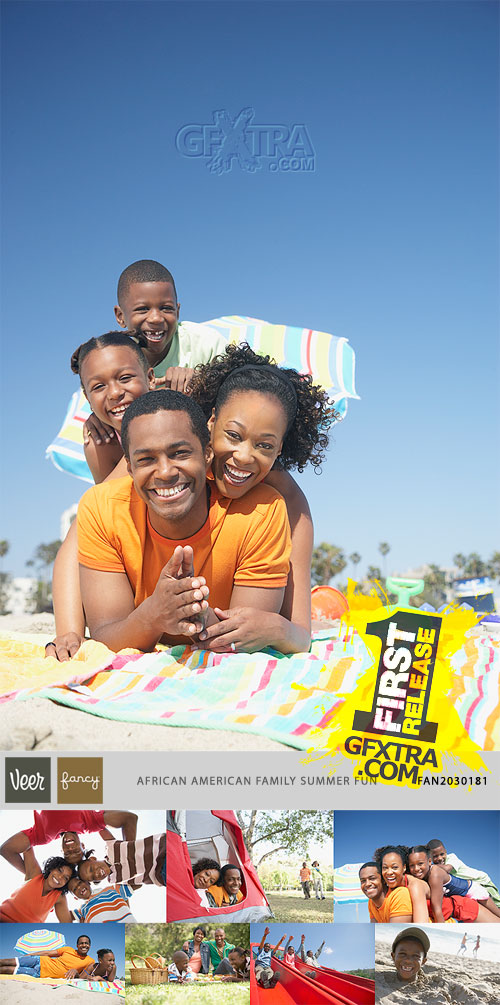 Veer Fancy FAN2030181 African American Family Summer Fun