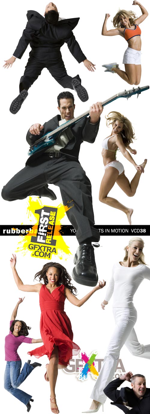 RubberBall Virtual CD38 Young Adults in Motion