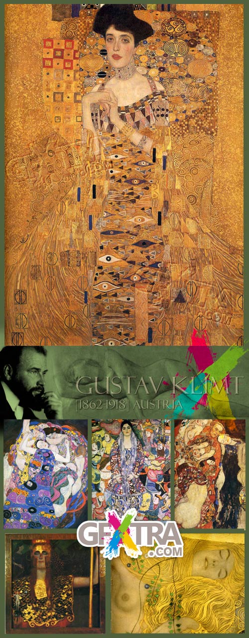 Gustav Klimt 1862-1918, Austrian Painter