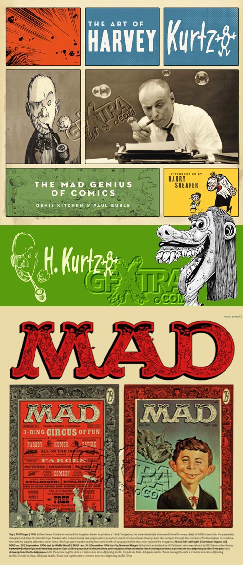 The Art of Harvey Kurtzman: The Mad Genius of Comics by Denis Kitchen