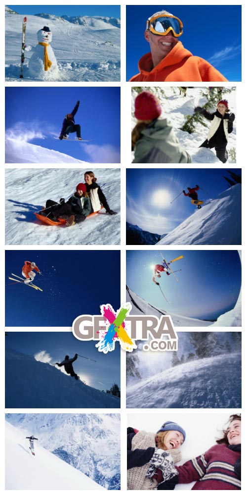 PhotoDisc V193 Sledding to Shredding