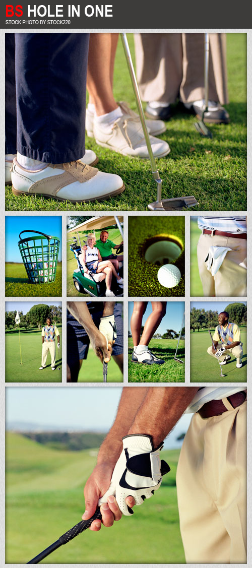 Stock Photo - BS Hole in One Stock Photo - BS Hole in One