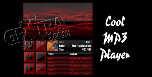 Cool MP3 Player - ActiveDen.net