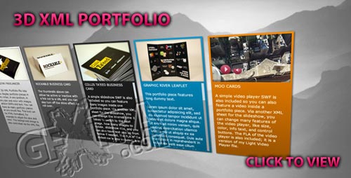 3D XML Portfolio - ActiveDen.net