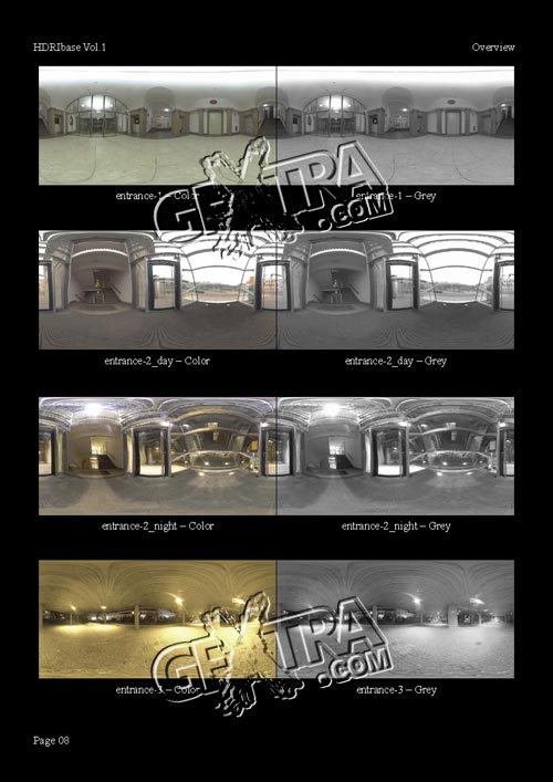 HDRIbase Vol.1 Spherical Panoramas - SachForm Technology