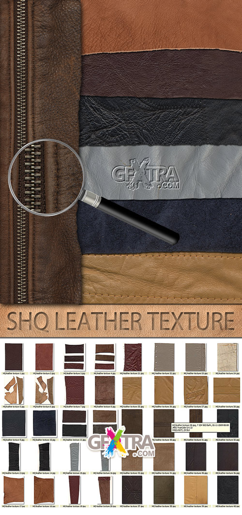 SHQ leather texture pack