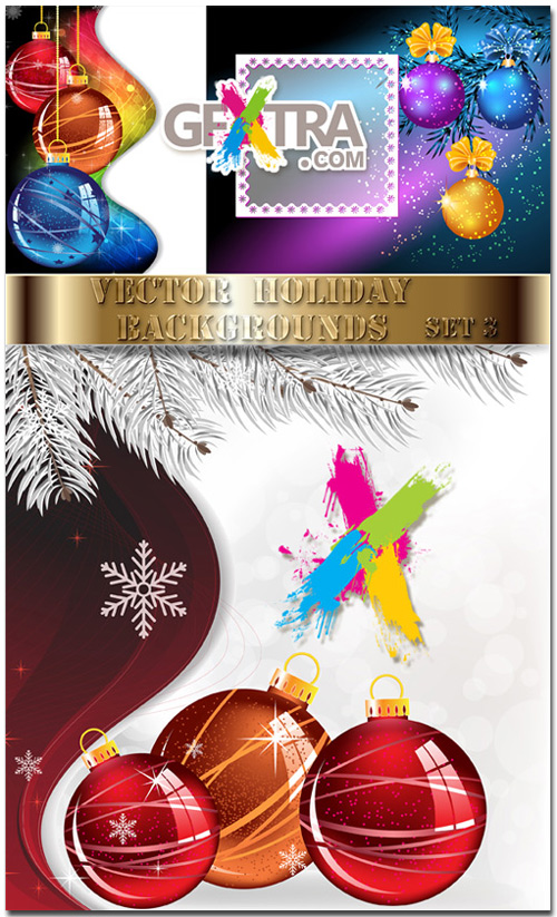 Vector Holiday Backgrounds3