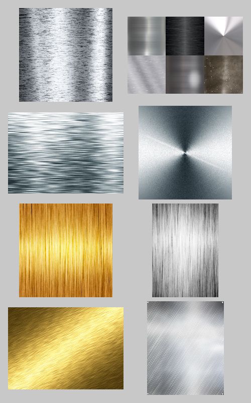 Metallic Textures and Backgrounds, 25xJPGs