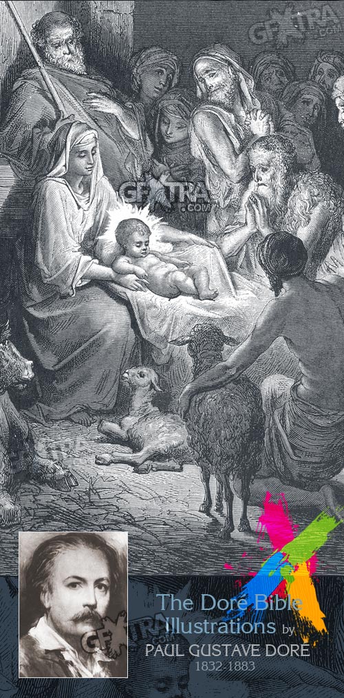 The Bible Illustrations by Paul Gustave Dore, 241 UHQ Plates