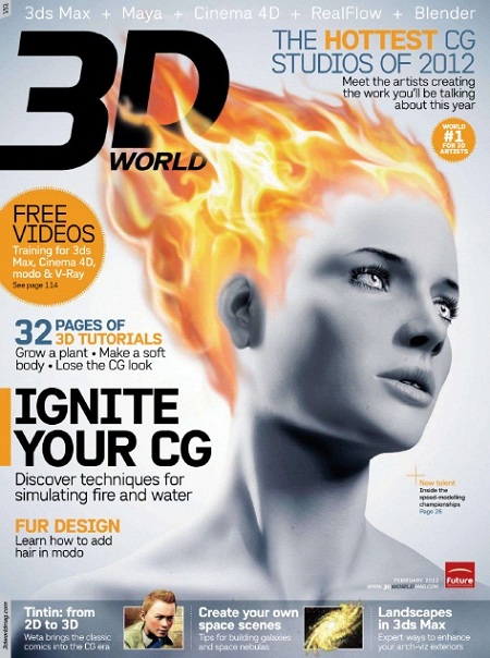 3D World UK February 2012