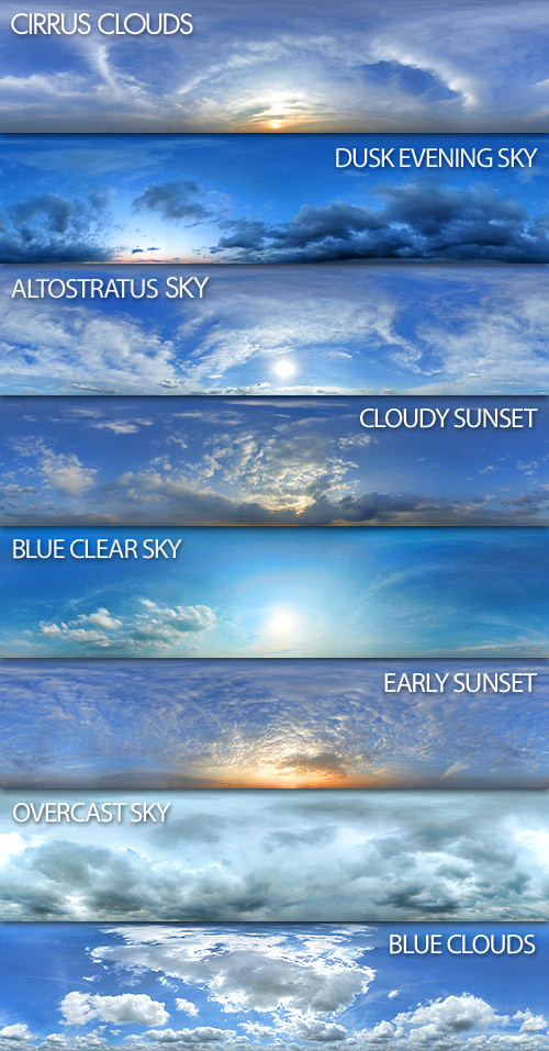 Exterior Seamless Skies Panoramas