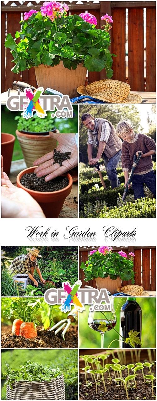 Work in Garden - Работа в саду