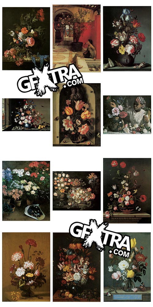 120 Great Flower Paintings - Dover DVD
