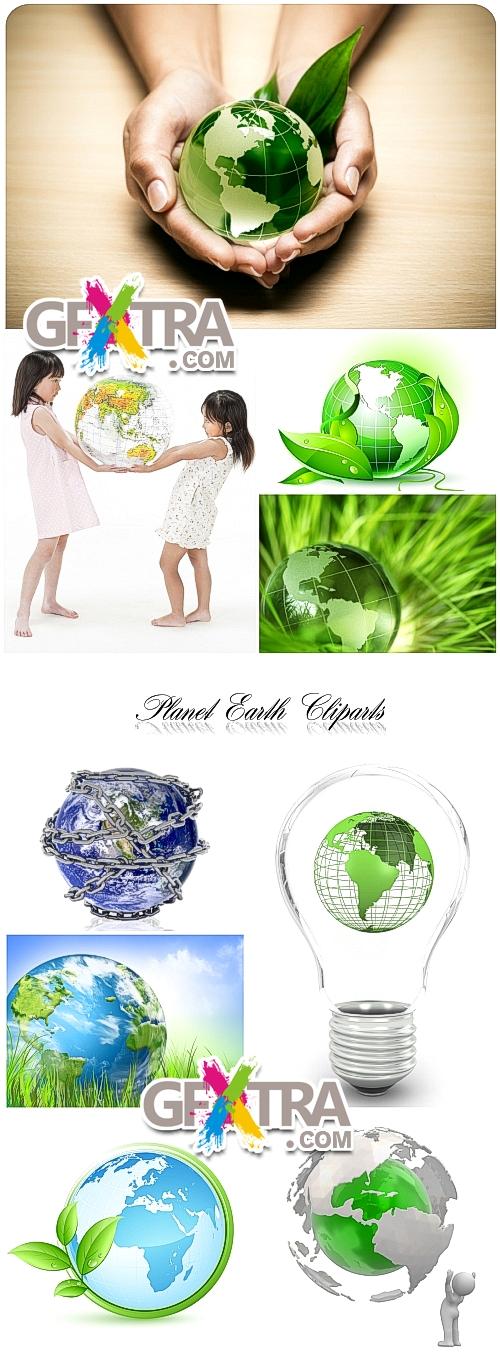 Planet Eaeth Cliparts - Планета Земля