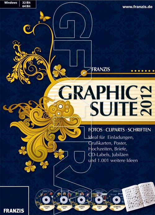 Franzis Graphic Suite 2012, 15GB!