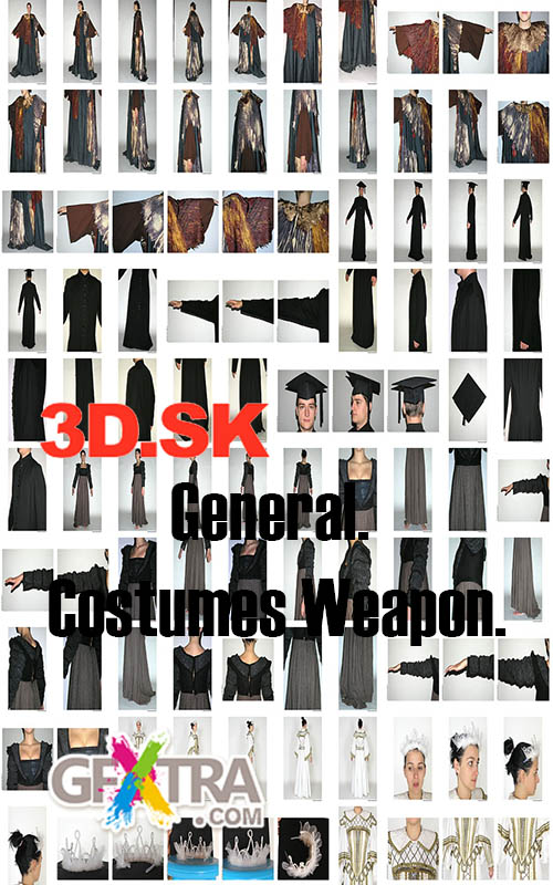 3d.sk - Megapack - General Costumes. Weapon 3d.sk - Megapack - General Costumes. Weapon