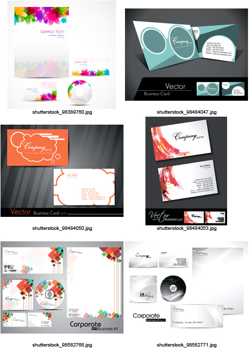Amazing SS - Business Cards & Identity Templates, 25xEPS