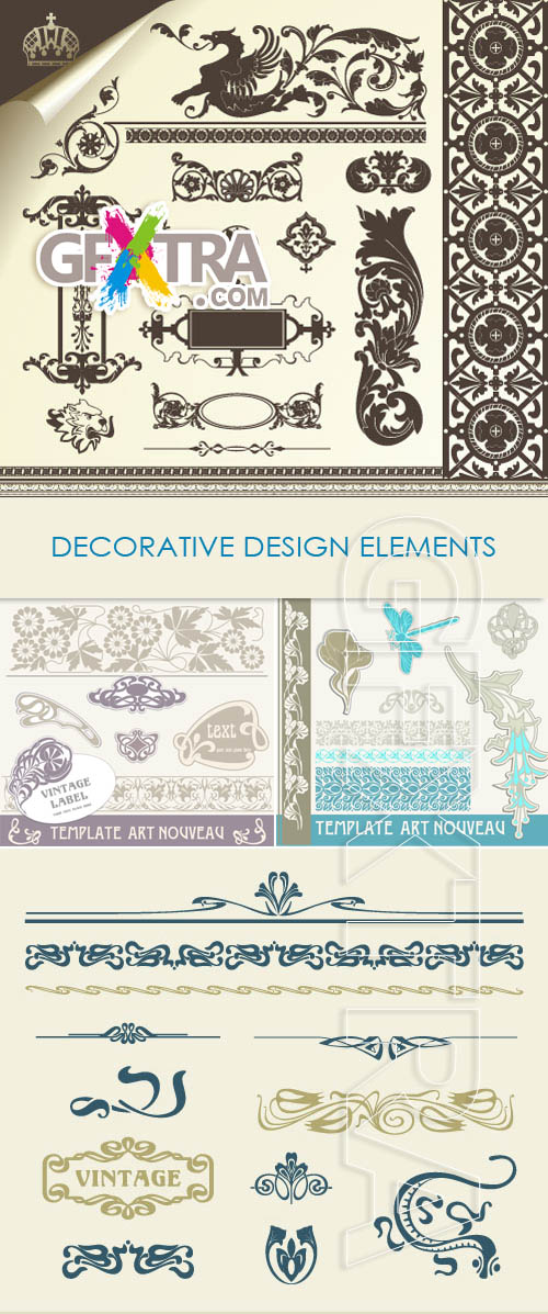 Decorative design elements