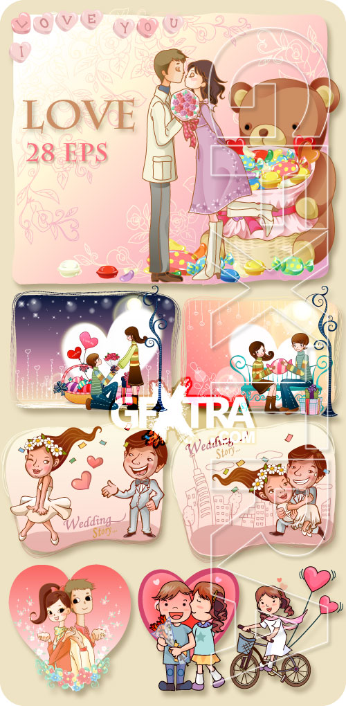 Love & Wedding, 28xEPS