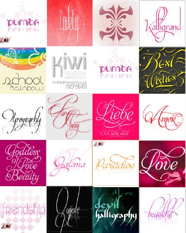 LIAN Types 95 Fonts