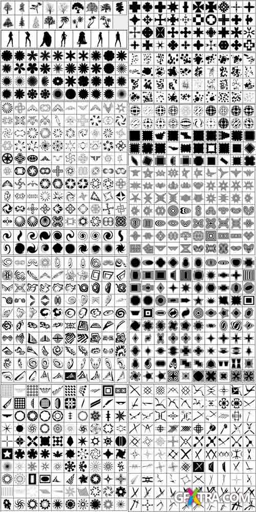 Great set shapes for Photoshop