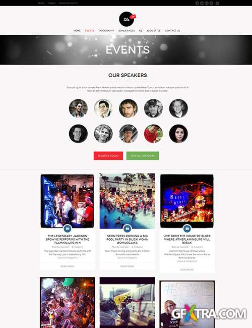 JA Zite 1.0.0 Stable for Joomla 2.5