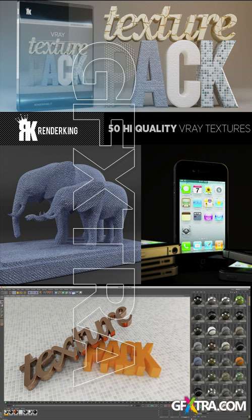 RenderKing: VRay Texture Pack