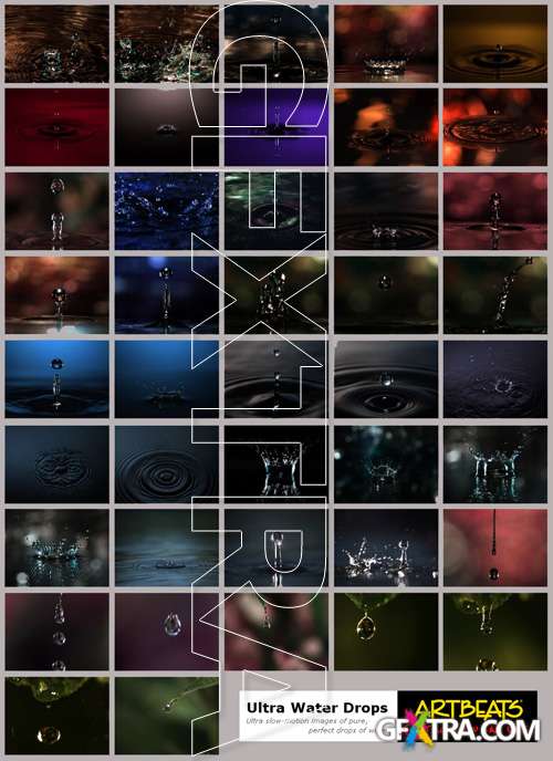 42 MOV HD Clips - Ultra Water Drops 42 MOV HD Clips - Ultra Water Drops