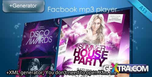 ActiveDen - Facebook mp3 player with XML generator ActiveDen - Facebook mp3 player with XML generator