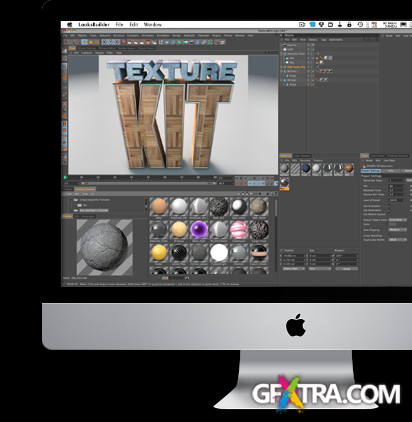 GreyscaleGorilla Texture Kit Pro 2 For Cinema 4D