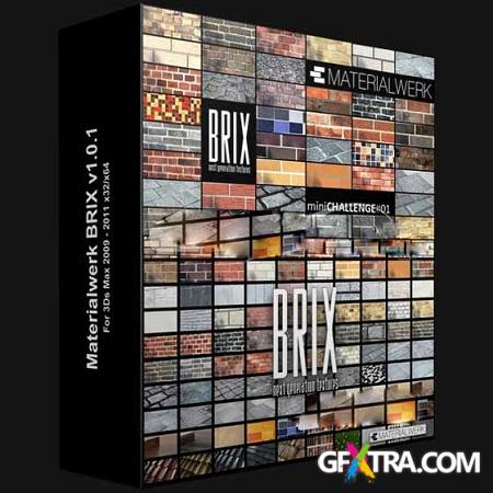 Materialwerk BRIX v1.0.1 For 3Ds Max 2009 – 2011 x32/x64