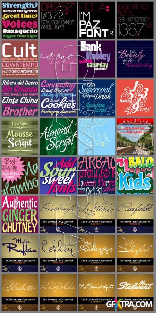 Sudtipos - Complete Collection, 127xTTF