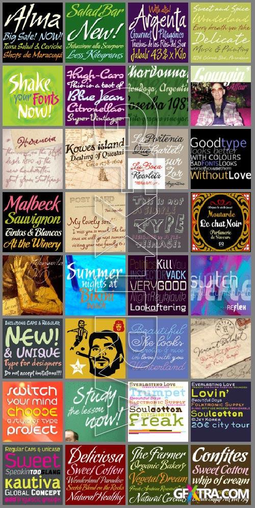 Sudtipos - Complete Collection, 127xTTF