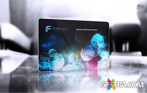 Plastic Credit Card Business Card Mockup PSD Template Plastic Credit Card Business Card Mockup PSD Template