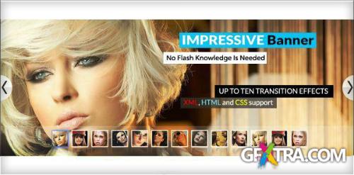 FlashComponents - Impressive Banner Rotator - XML Driven FlashComponents - Impressive Banner Rotator - XML Driven