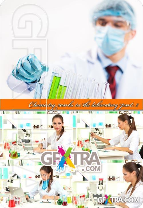 Chemistry works in the laboratory part 2