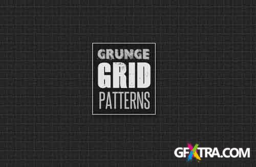 Grunge Grid Patterns - WeGraphics - RETAIL