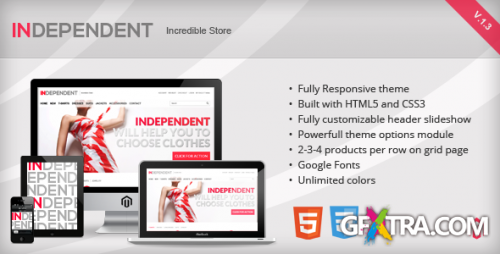 Themeforest - Independent v.1.3 - Responsive Magento Theme