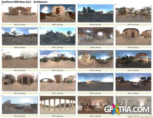 HDRIbase Vol.1 & Vol.2 Spherical Panoramas - SachForm Technology