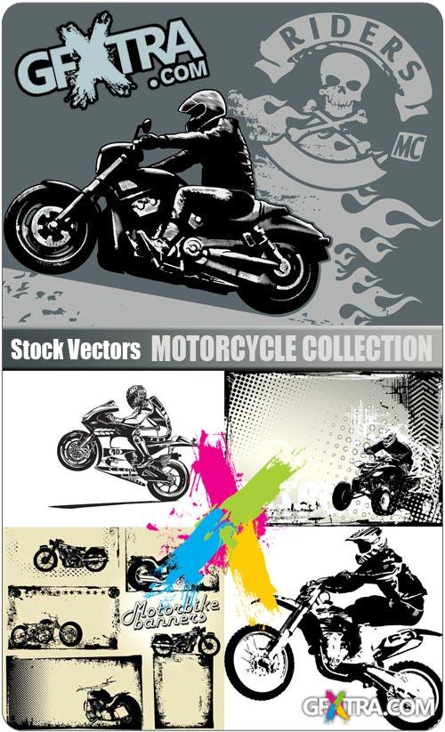 Motorcycle collection - Stock Vector Motorcycle collection - Stock Vector